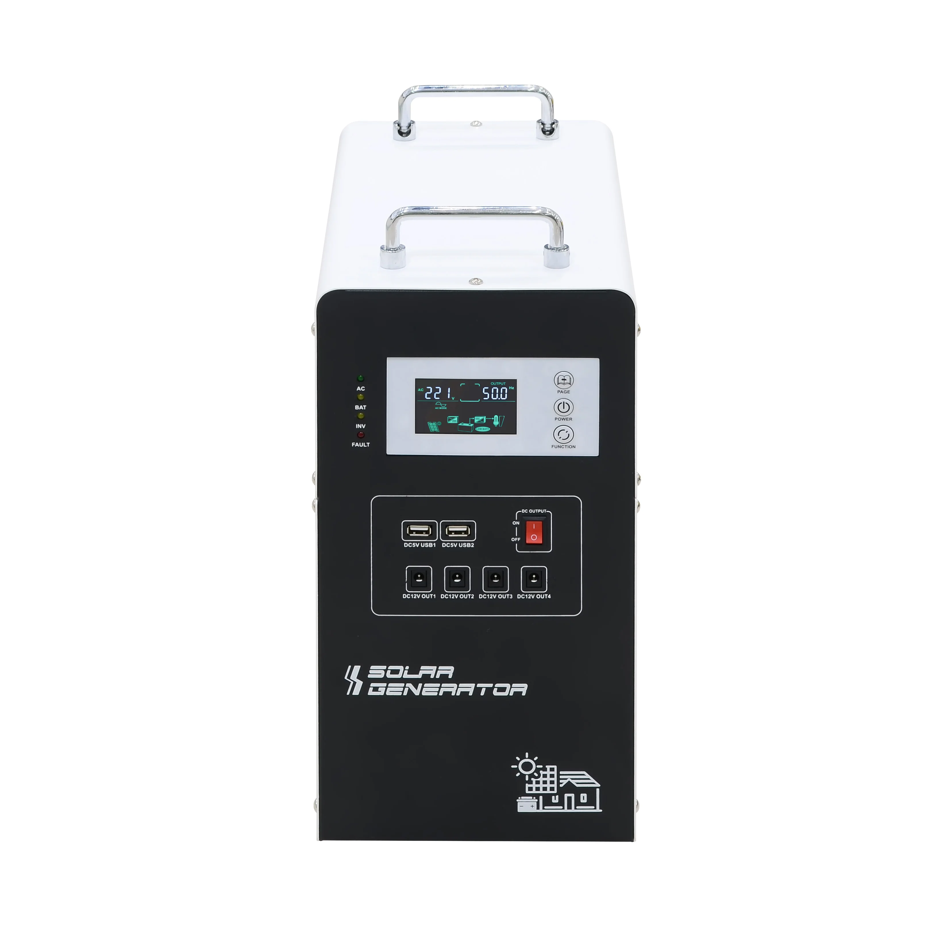 Xindun Power ECO Off-grid Solar Panel Kit 12V 10W DC портативная солнечная система для кемпинга и домашнего использования