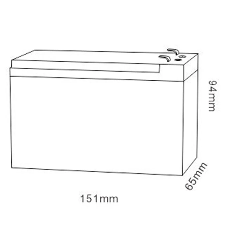 Mhb Ms6.5-12 Solar Agm Rechargeable 12V 6.5ah 10hr Lead Acid UPS Battery for Communication Equipment
