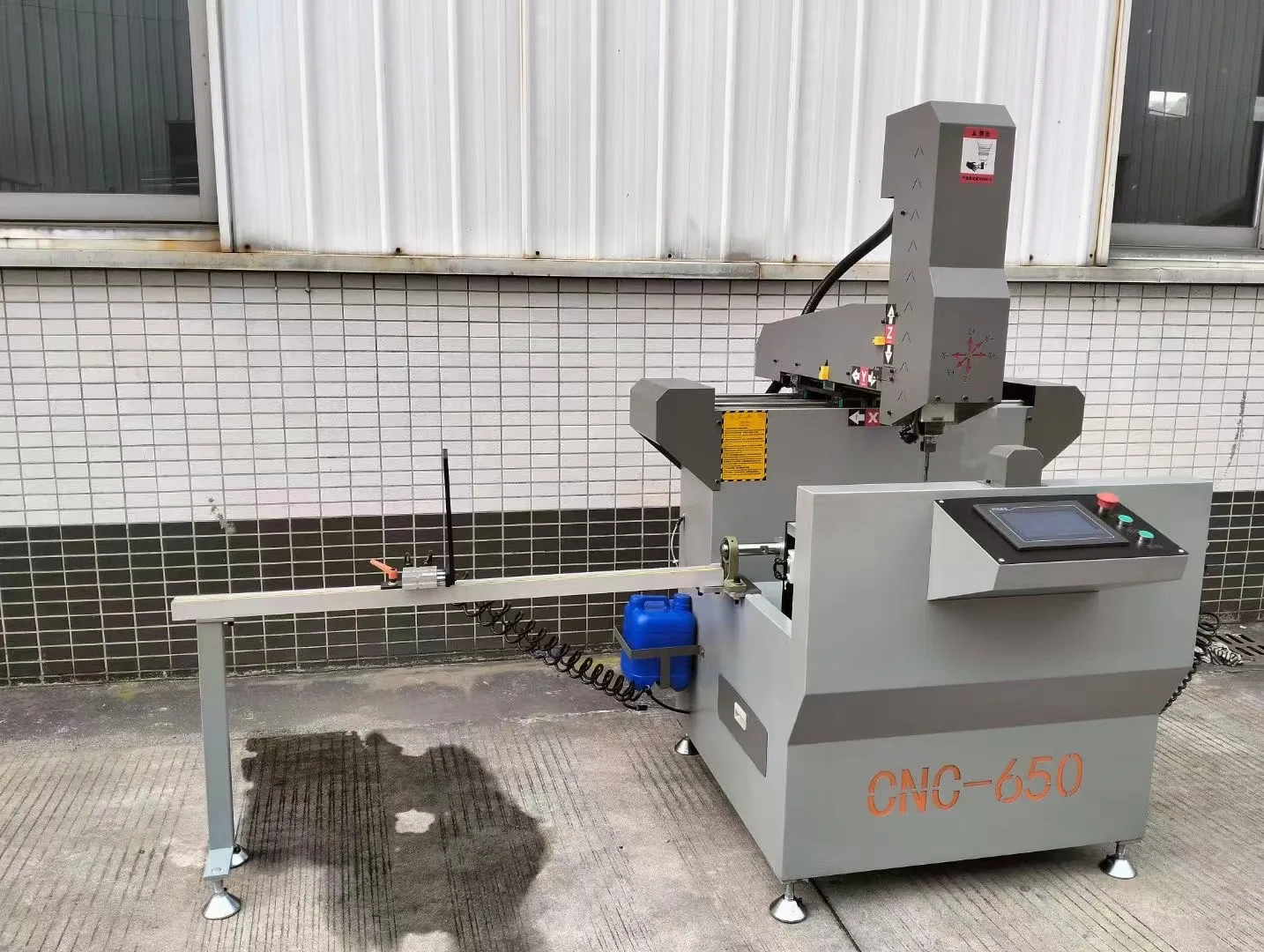 Supply New CNC Drilling and Milling Machine for Aluminum Profile Door and Window with PLC Motor-for PVC & UPVC Material