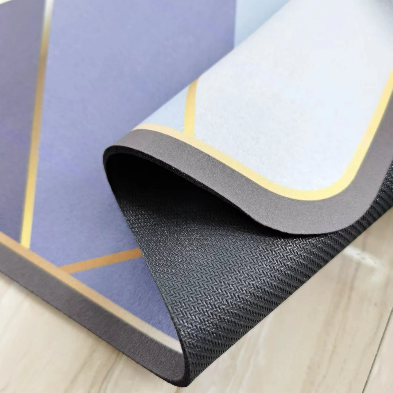 Printed Soft Fast Drying Non Slip Water Absorbent diatom bath mat