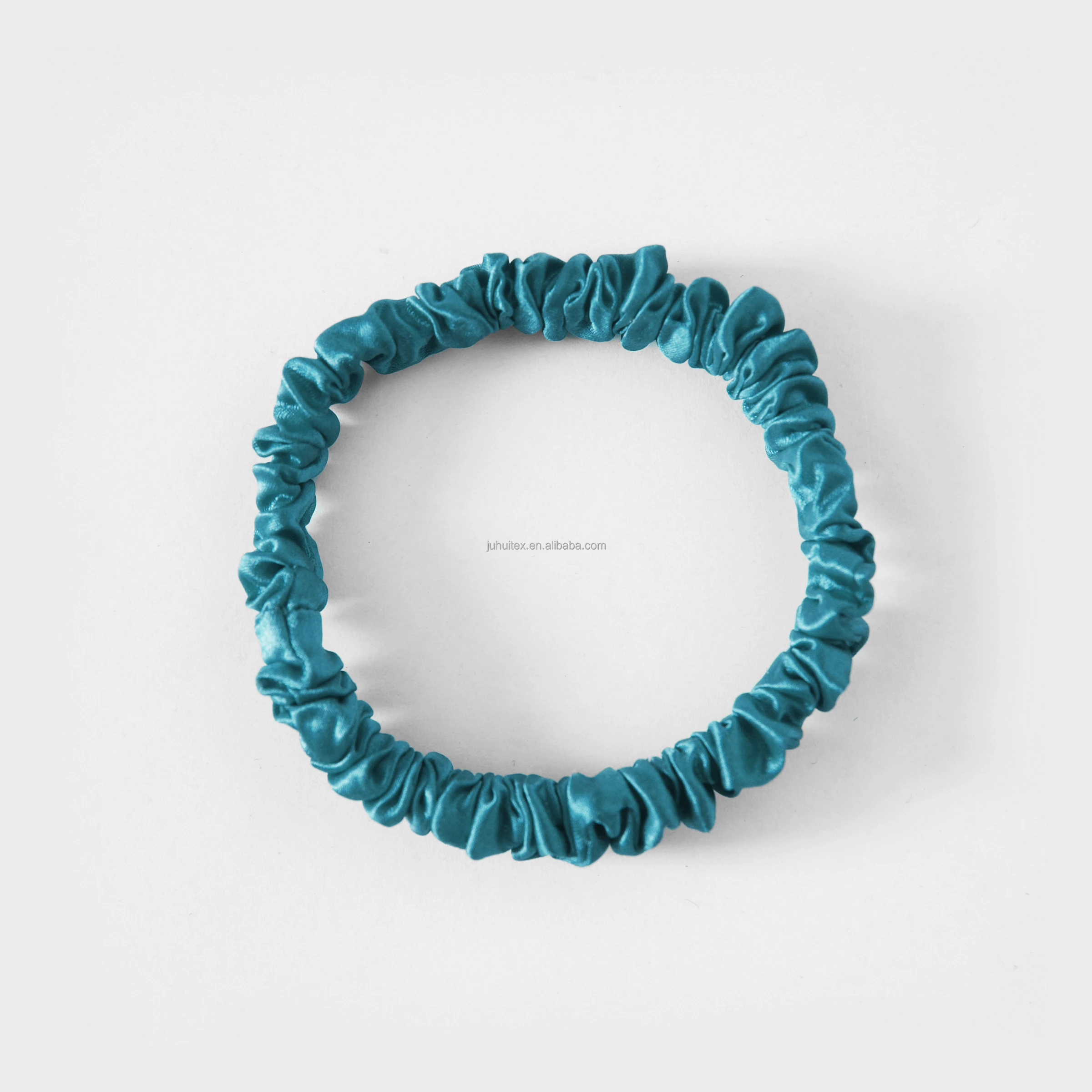 22MM Silk Scrunchie 1cm silk hair ties  for long hair 100% pure silk scrunchies