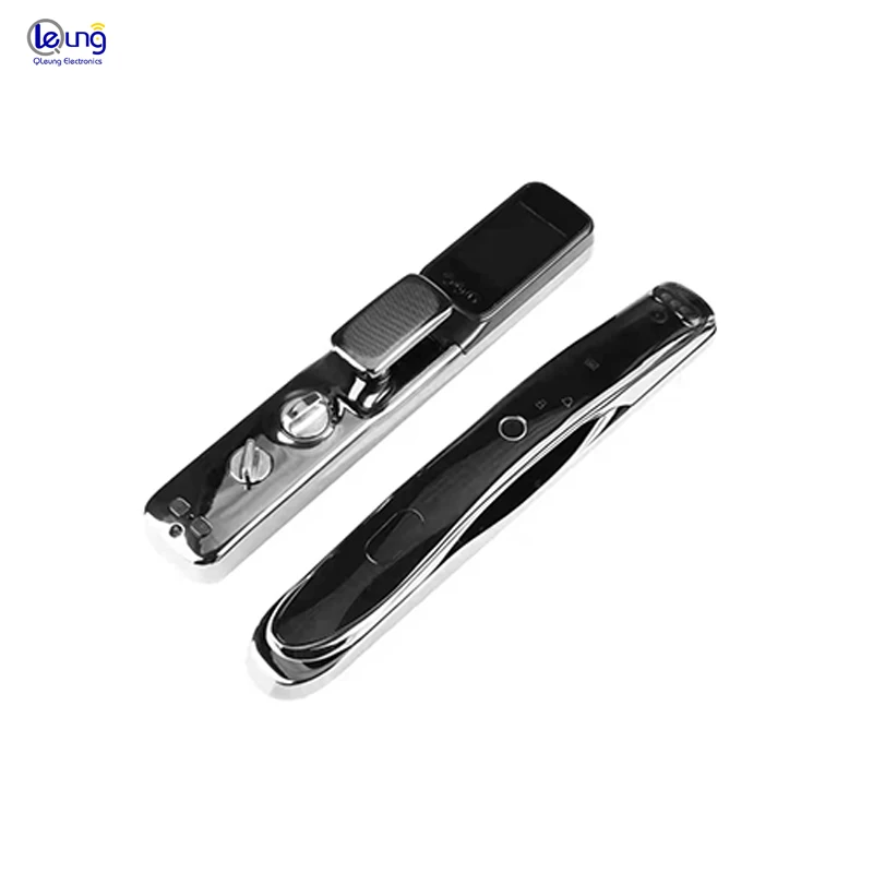 Hot Sale USmart GO APP 3D Face ID Fingerprint Password Card Smart Door Lock with Large-screen Visual Camera