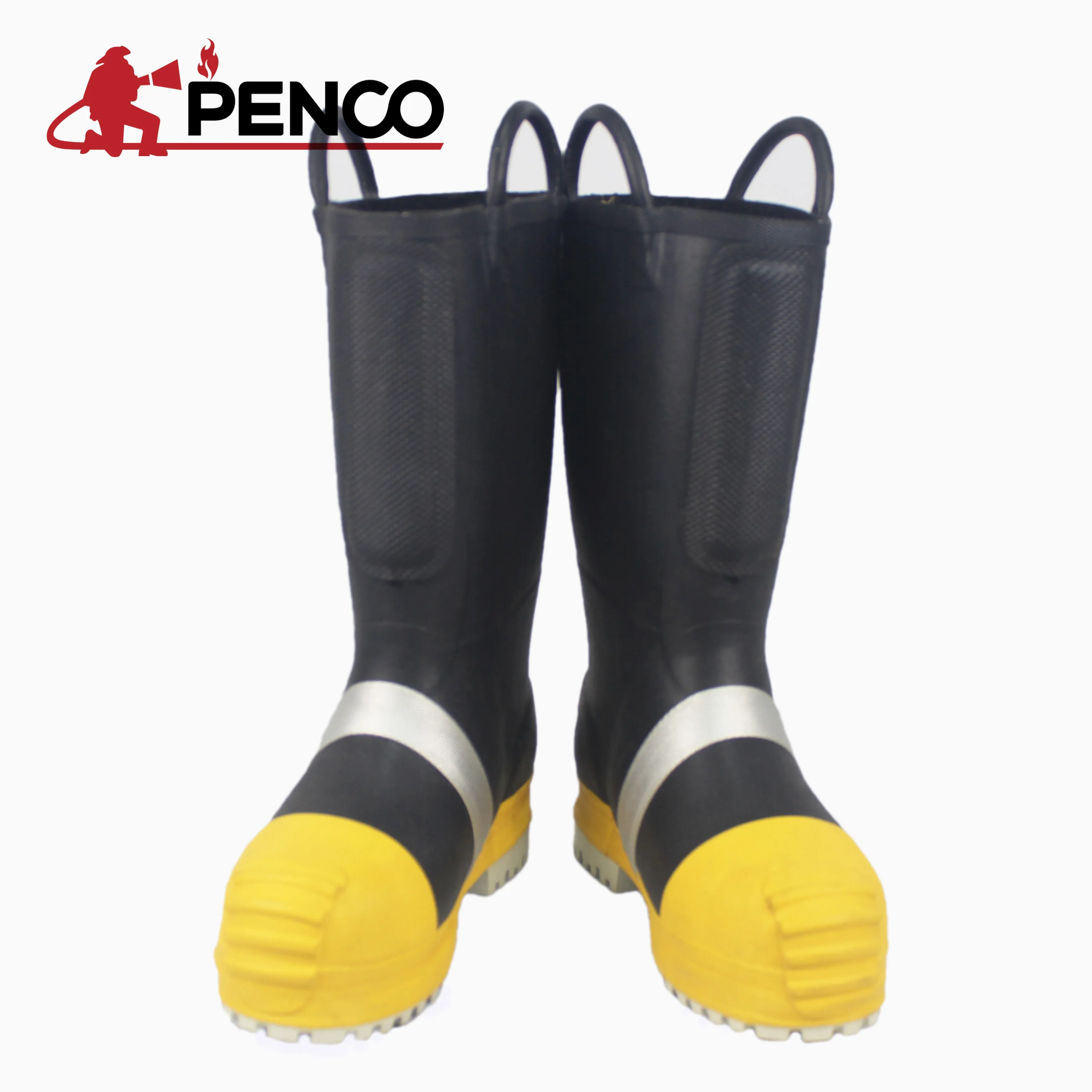 Manufacture fire fighter boots high quality fire resistance boots factory direct sale fire resistant safety boots
