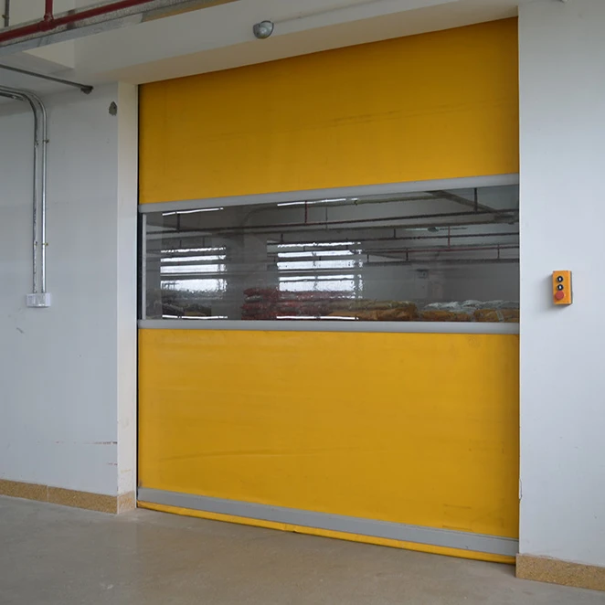 Автоматическая раздвижная дверь из ПВХ, индивидуальная безопасная высокоскоростная раздвижная дверь/промышленная быстрая дверь из пластика под заказ