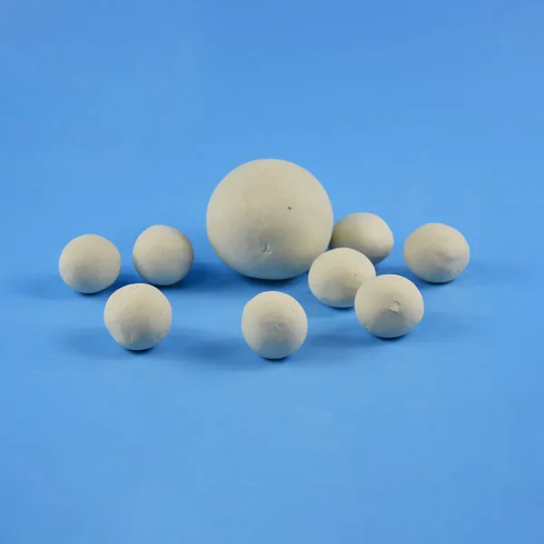 High Temperature Resistance 3mm 6mm Support Media Porcelain Balls Inert Alumina Ceramic Balls