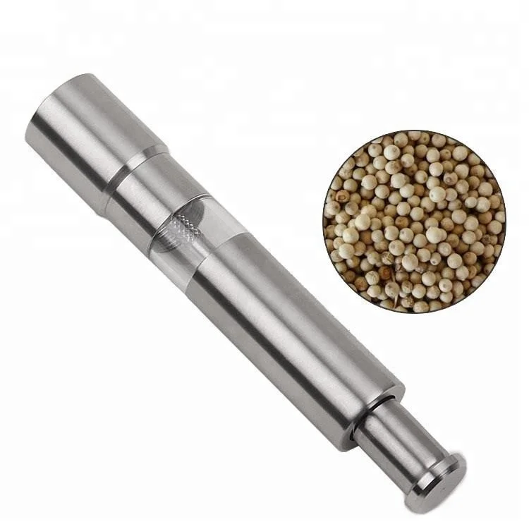 Cooking Utensil Automatic Salt and Pepper Grinder Hot Sell Stainless Steel Manual Salt and Pepper Mill