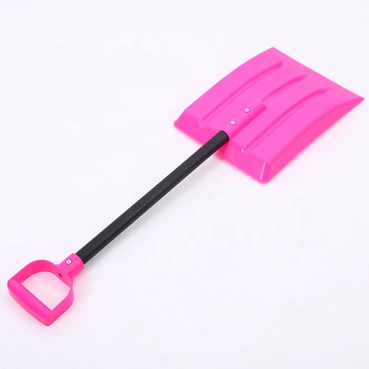 Factory Wholesale Kids Snow Shovel with Metal Handle for Snow ,Kids Safe Shovel