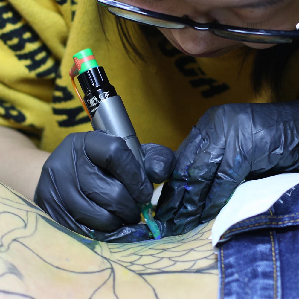 Мазь для татуировок Tktx, оптовая продажа, зеленая, желтая, белая, красная, черная, синяя, от поставщика Tattpp, упаковочная коробка, ручка для татуировок, боди-арт, Ey