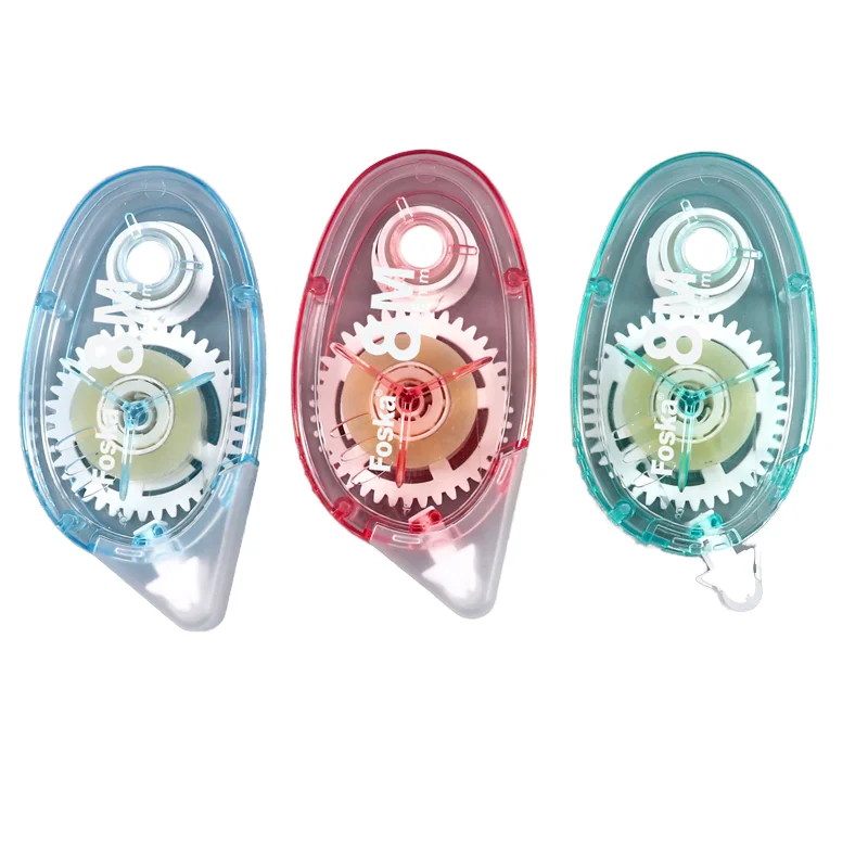 Foska Stationery 8mm 8m Color Double-Sided Adhesive Tape For School Office Student