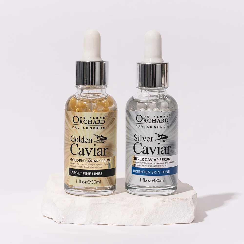 Private Label OEM/ODM Target Fine Lines And Fight Against Early Aging Caviar Face Serum