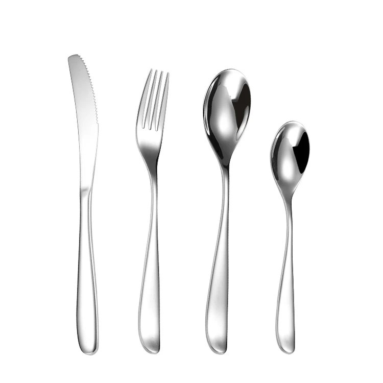 
Factory direct sale high quality wholesale price fashion brand new stainless steel luxury cutlery set 