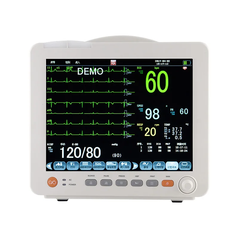Hospital medical equipment icu ccu module vital sign multi parameter cheap remote patient monitoring device patient monitor