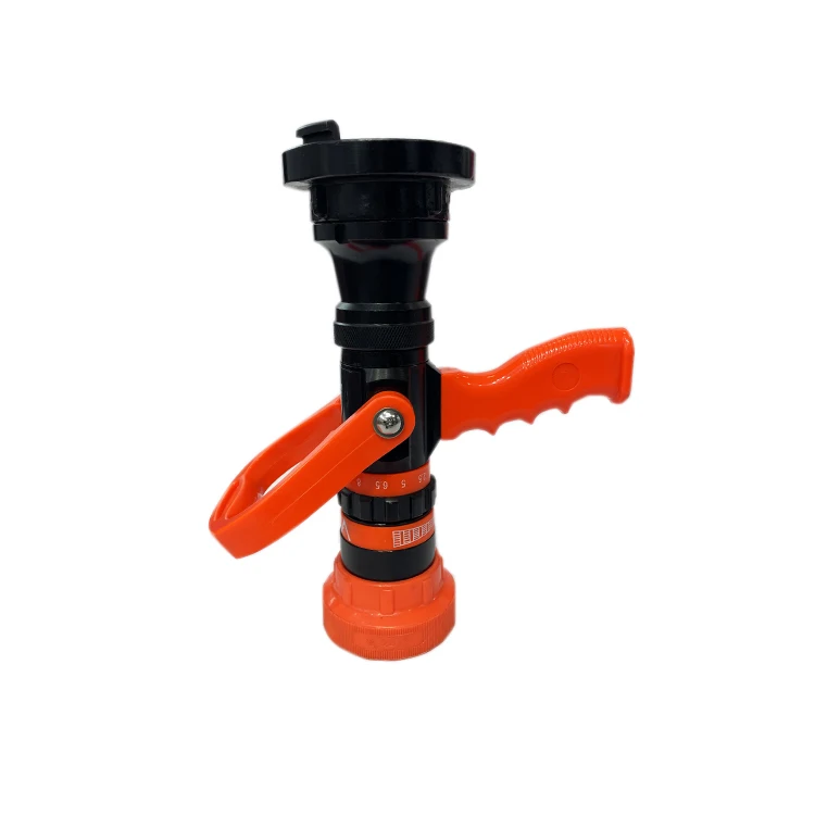 High Quality  Grip Lanza para manguera Bomberos Water Gun American Type 1.5 Fire Hose Nozzle