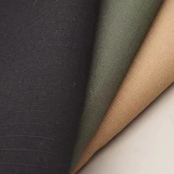 Outdoor Fabric 100d Polyester Cotton Checked Poly Cotton Fabric 68% Polyester 32% Cotton Tc Ripstop Fabric for Uniform Garment