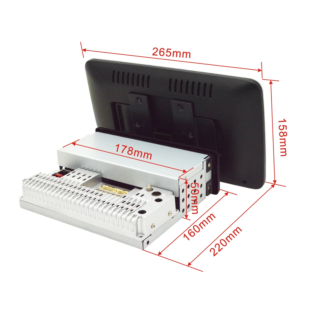 10.1 inch Android 9.1 with Up Down 360 Degree Rotatable Screen 1DIN Car DVD Player  WIFI/3/4G OBD2 GPS Car Multimedia Player