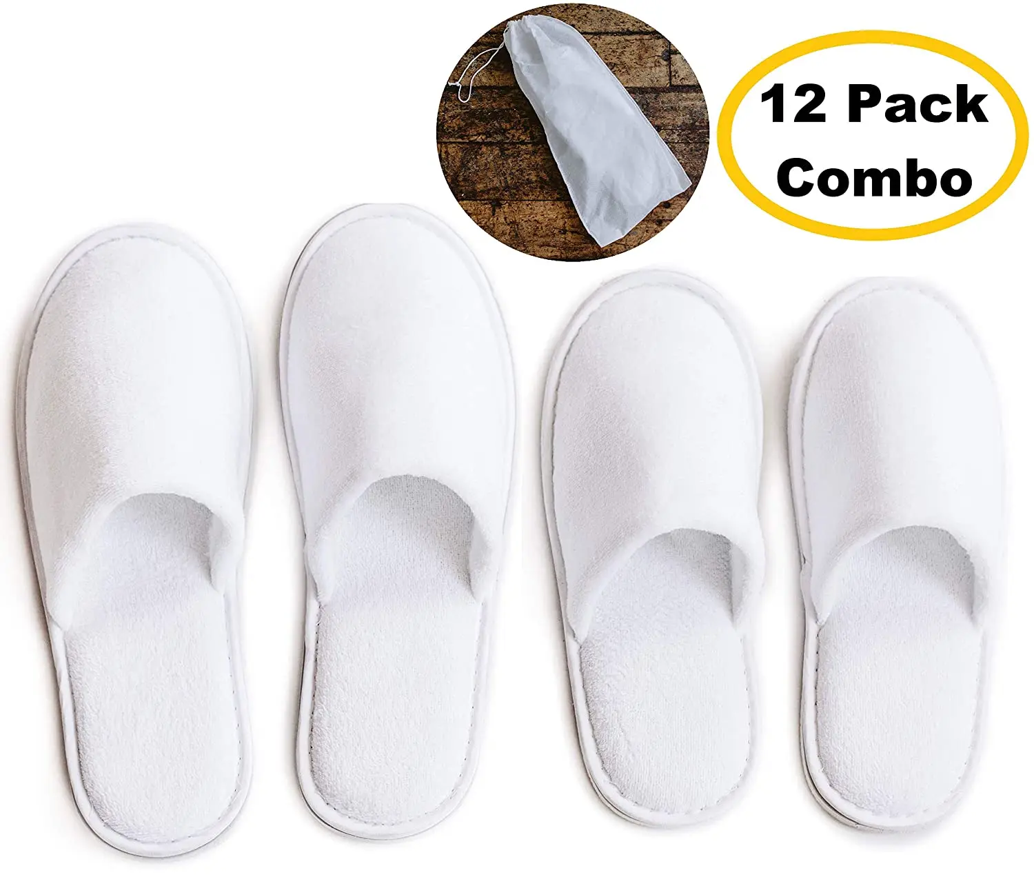 Wholesale Disposable Cheap Hotel Room Slippers Comfortable Felt Sole Slides Slippers For Women