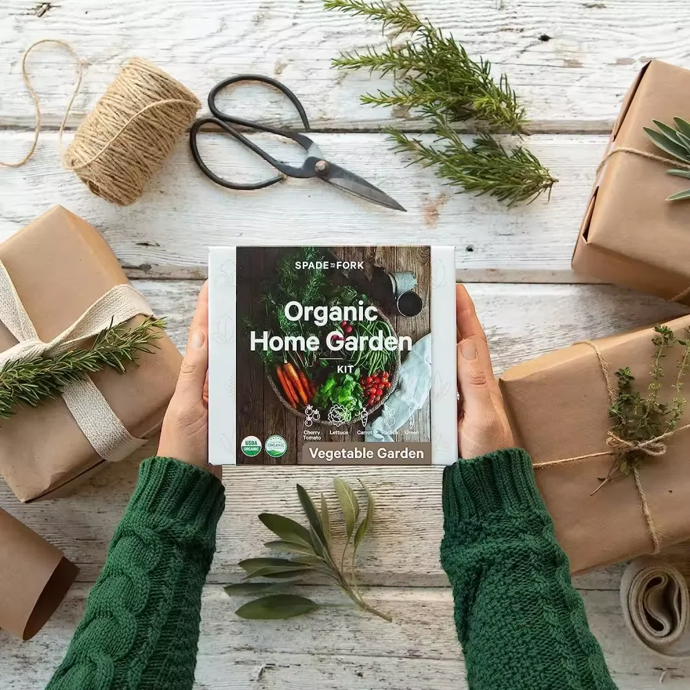 Made in China Organic Indoor Vegetable Garden Starter Kit Indoor Plant Indoor Garden Kit Plant Kit Vegetables