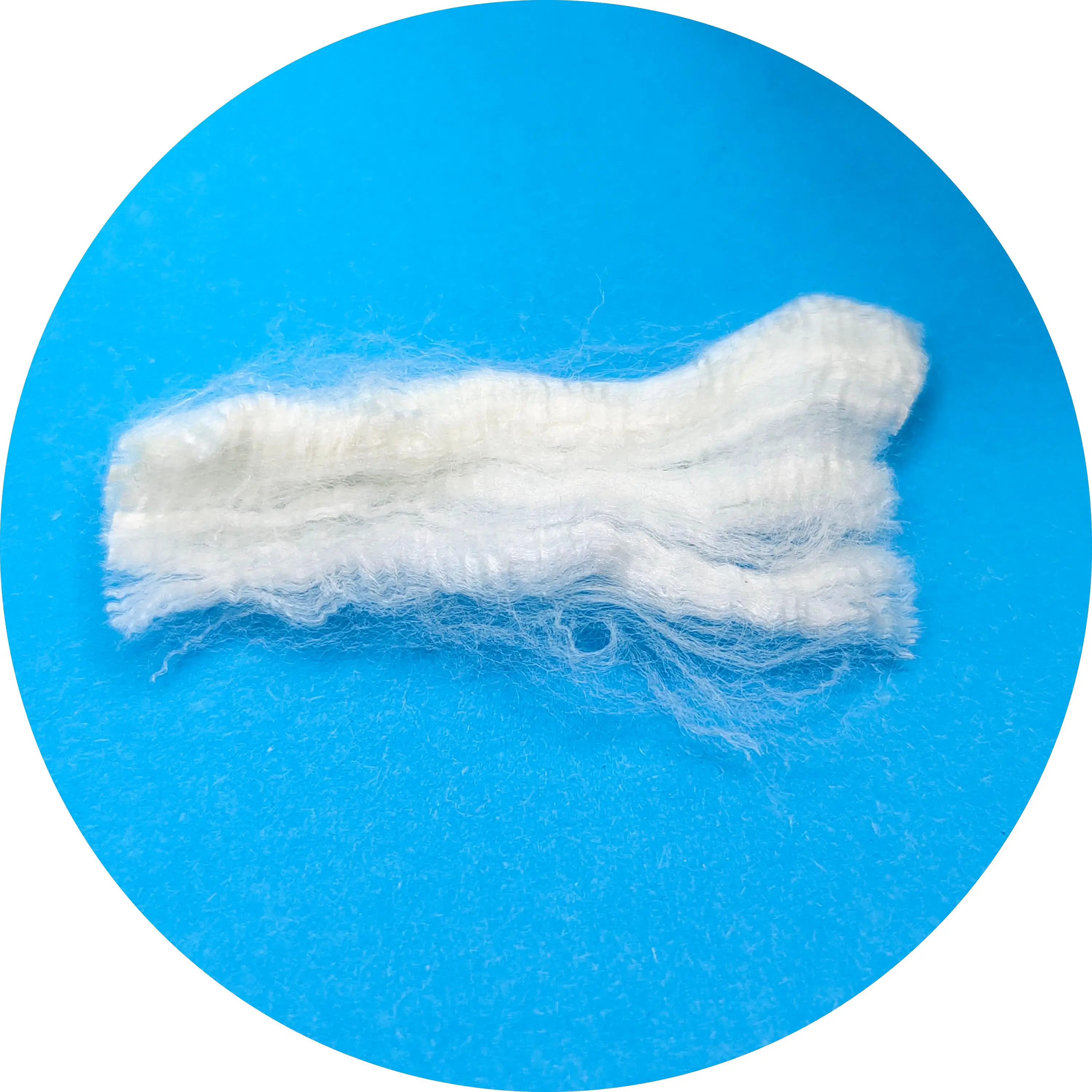 1.2D 38mm flame retardant modacrylic fiber for spinning LOI 28