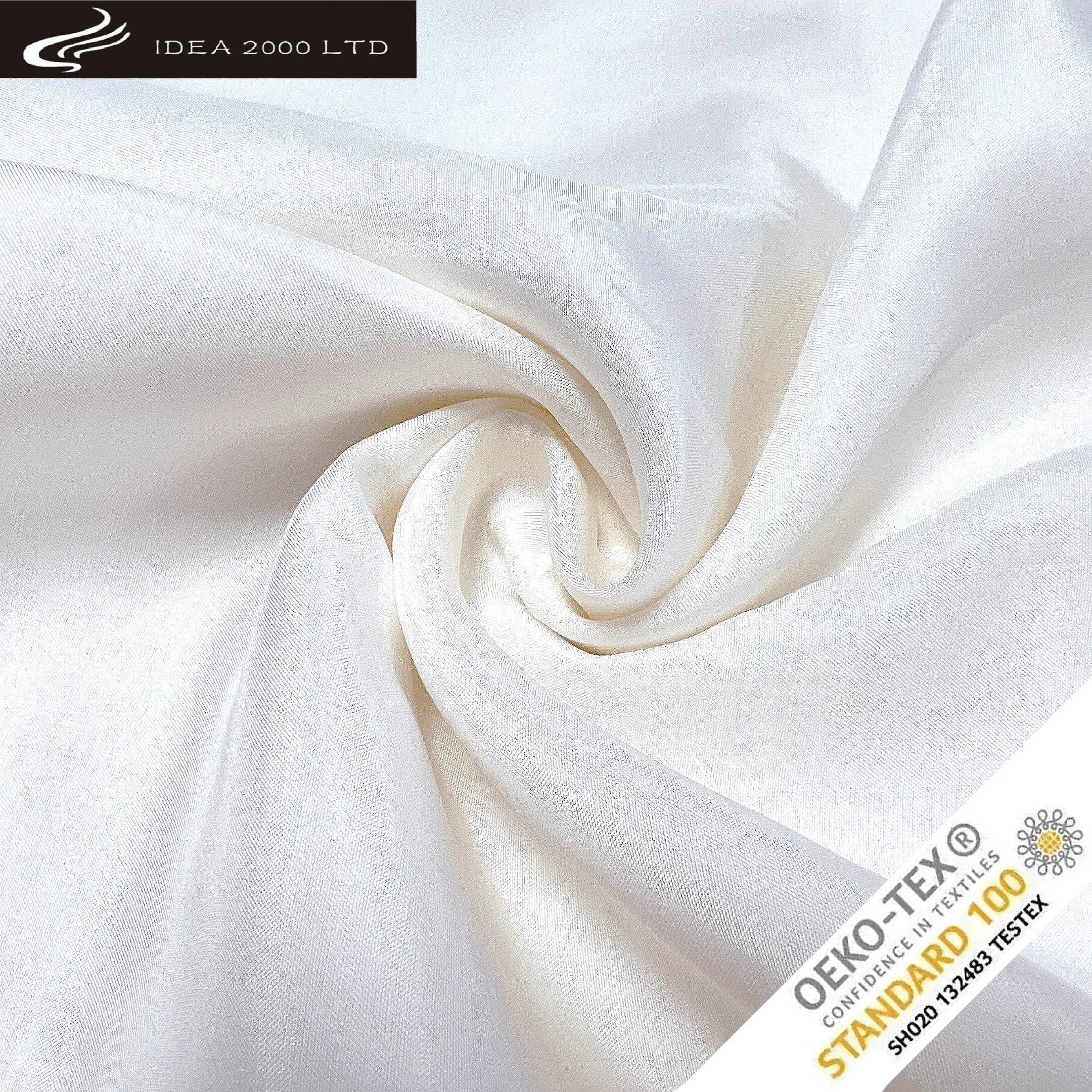 Solid Customized 14MM Rayon 70%RAYON 30%SILK Rayon Silk Fabric For Dress and Blouse