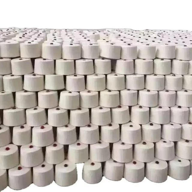 Compact Siro Spinning Modal Yarn 40/50 Cotton Blended Eco-Friendly Recycled for Knitting Weaving Sewing Wholesale