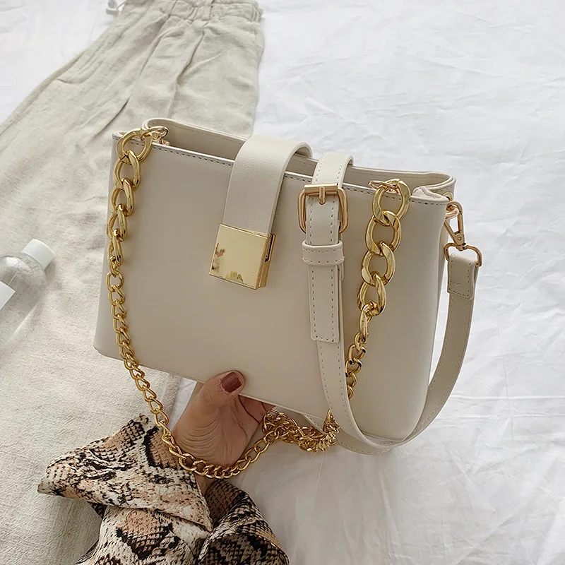 women casual shoulder bag messenger box bag pu leather mini handbag