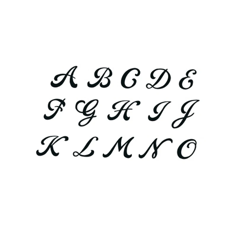 Классный дизайн, английские буквы, водостойкая Временная тату-наклейка унисекс