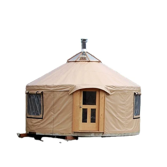 China Luxury yurt Euro mongolian 4 season High Quality Good Discount