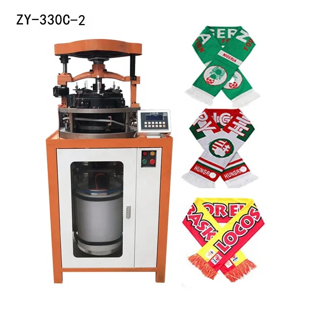 jacquard scarf knitting machine scarf printing machine