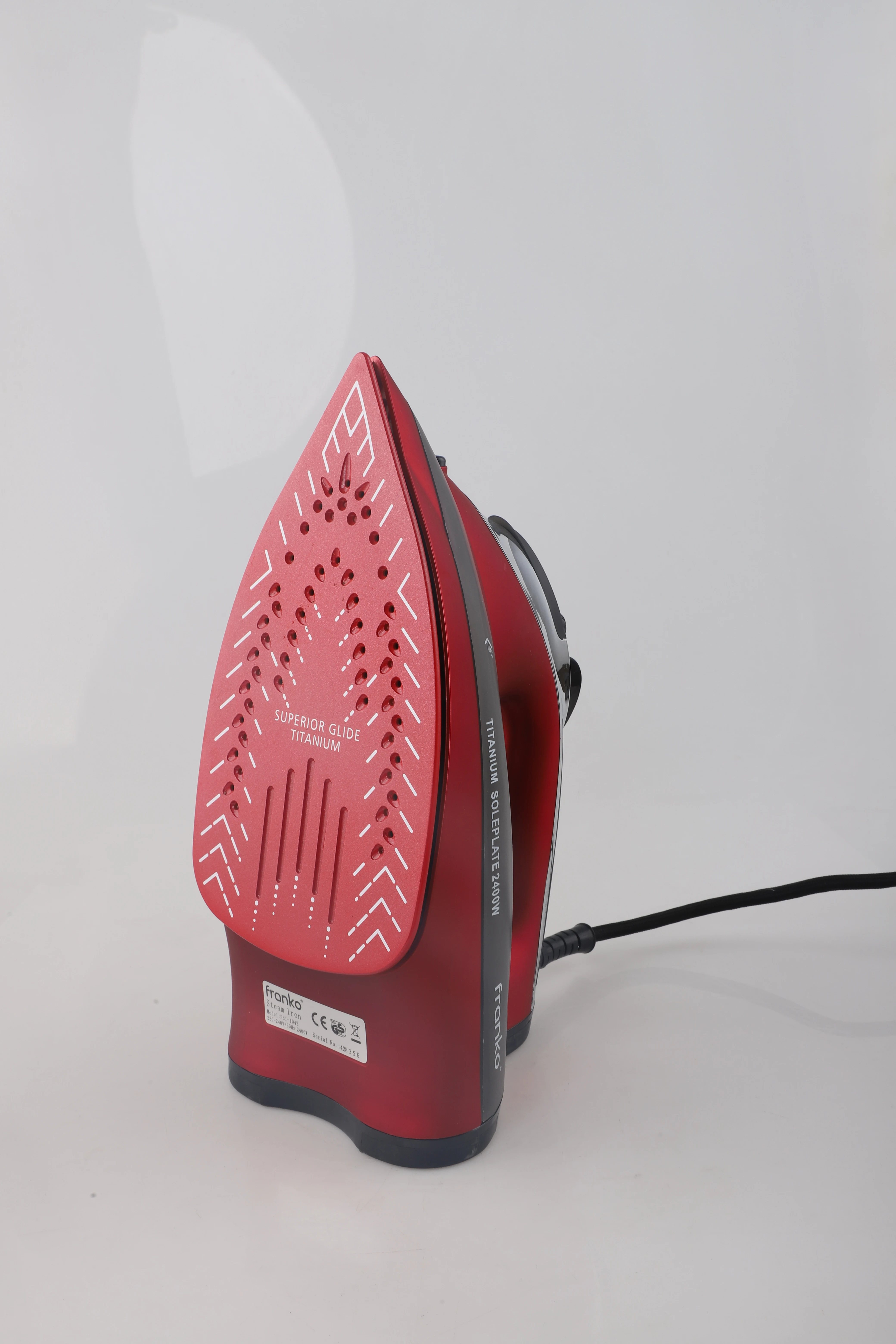 2021 new design safe high power 3000w electric steam iron for hotel