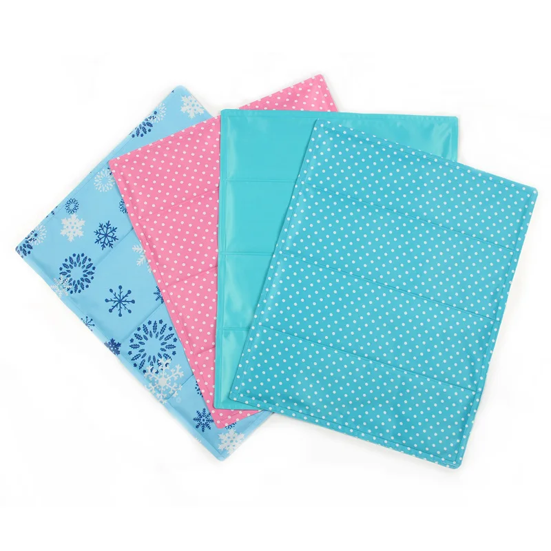 Pet Cooling Mat Dog Summer Nest Gel Ice Silk Mat Pet Ice Pad Pet Cooling Bed Mat