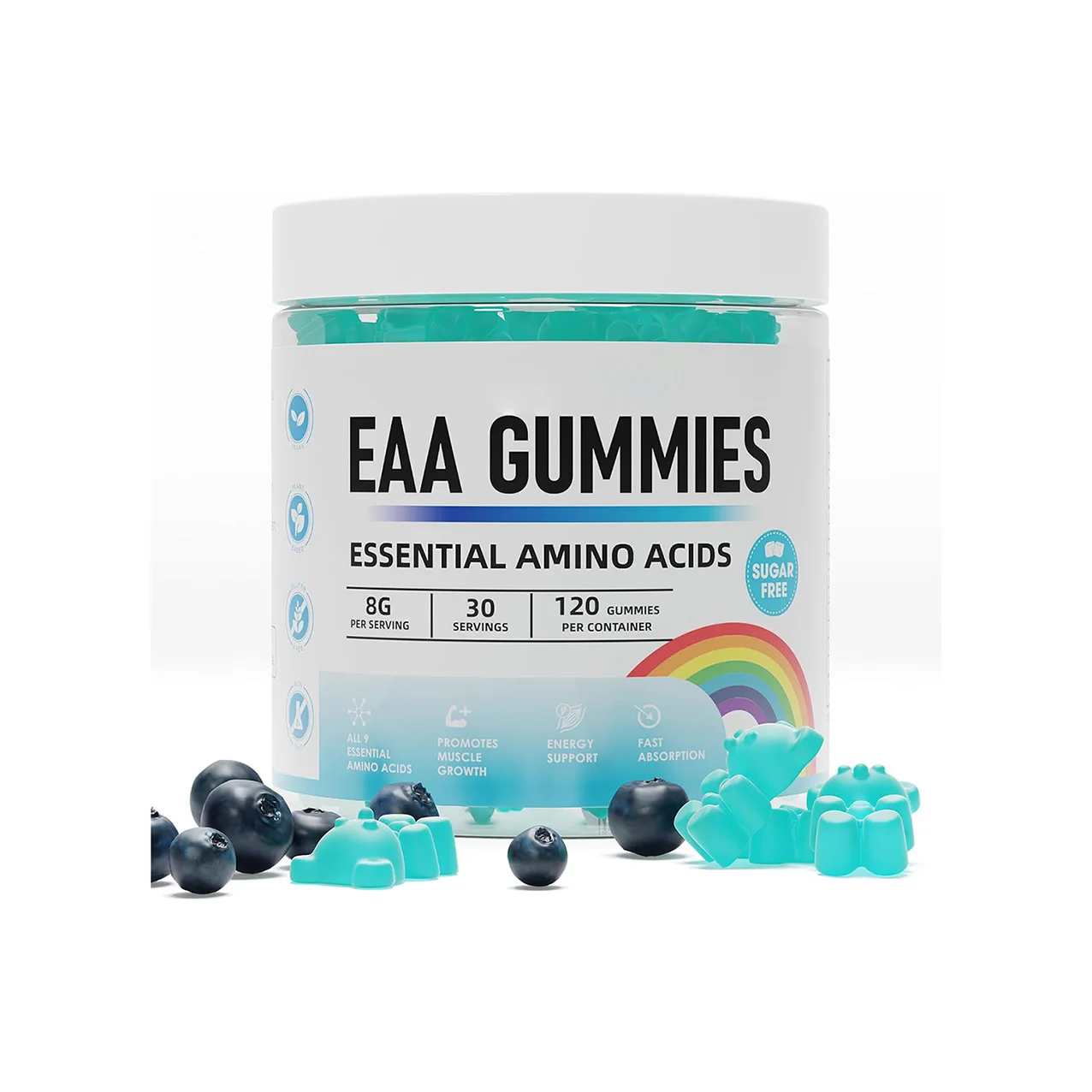OEM Top Quality Essential Amino Acids Eaas Powder Supplement  EAA Gummies for Athletic Recovery