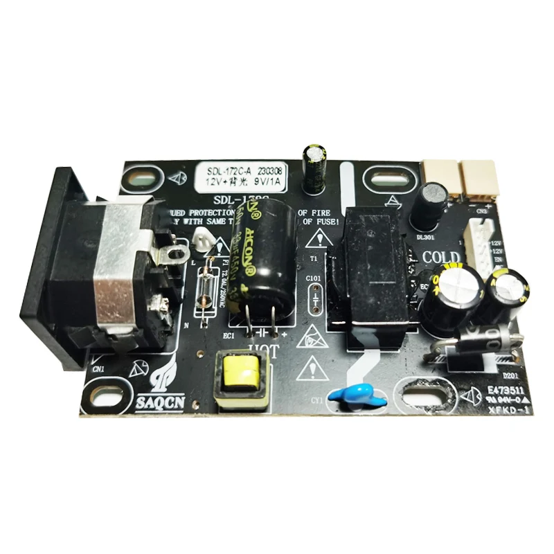 Best Quality LED Lips 12V 1.5A 2 in 1 Power Supply converter backlight 9V 1000mA Open frame Power Supply for IT Product