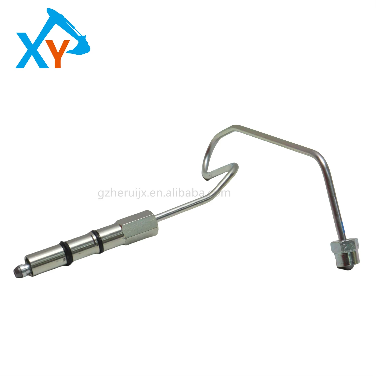 Original 6WG1 Engine Parts No. 4 Fuel Injection Pipe 8-97539086-0 8975390860 1154164900
