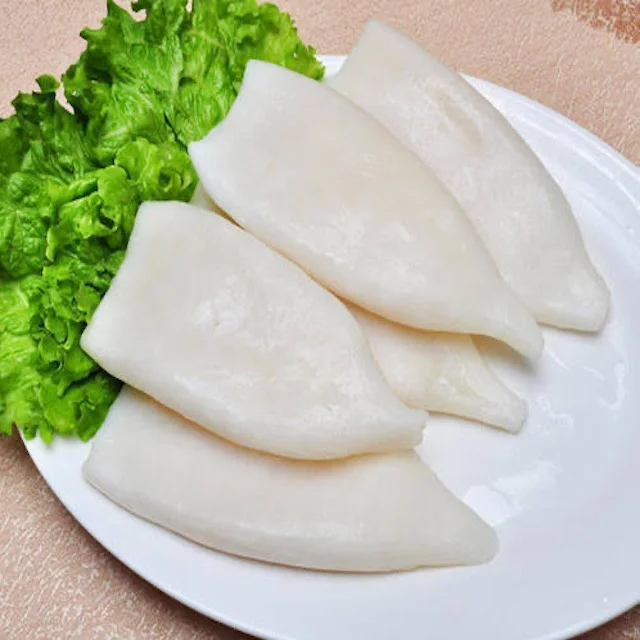 Fresh Seafood Products Frozen Squid Tube U10 70 nw Cleaned Large Calamari Tubes Iqf Todarodes Whole Headoff With 40 Glazing