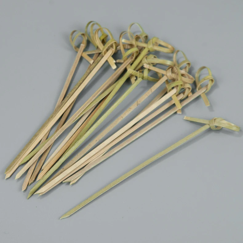 Professional Manufacturing Factory Direct Sales Disposable Cocktail Picks Cocktails Picks Sticks Bamboo
