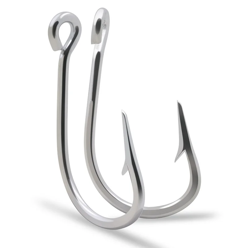 Wholesale Big Strong High Carbon Steel 5/0-10/0 Sea Tuna Fishing Saltwater Hooks