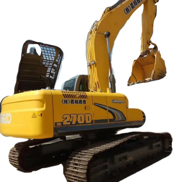 Высококачественный оригинальный Kobelco Sk270 Sk270D экскаватор хорошего качества 27-тонный гусеничный японская продажа