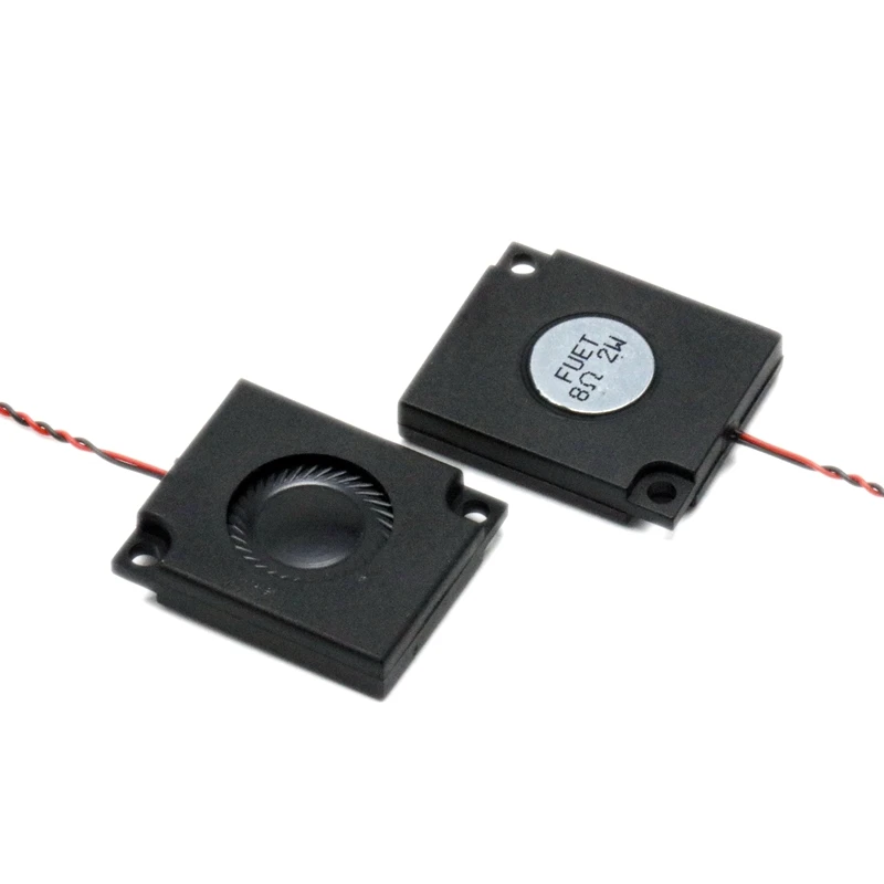 30*25MM Enclosed Speaker 8 Ohm 2W Mylar Cone Full Range Miniature Speaker Component with Cable for Voice Play