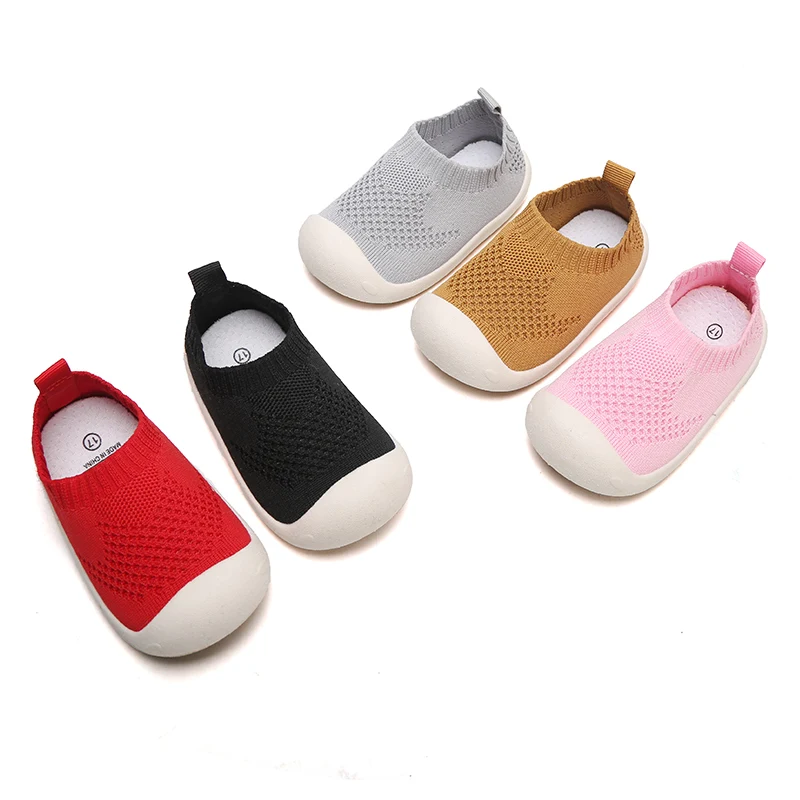 
Boys And Girls Candy Color Non-Slip Wear-Resistant Breathable Kids Sports Shoes 