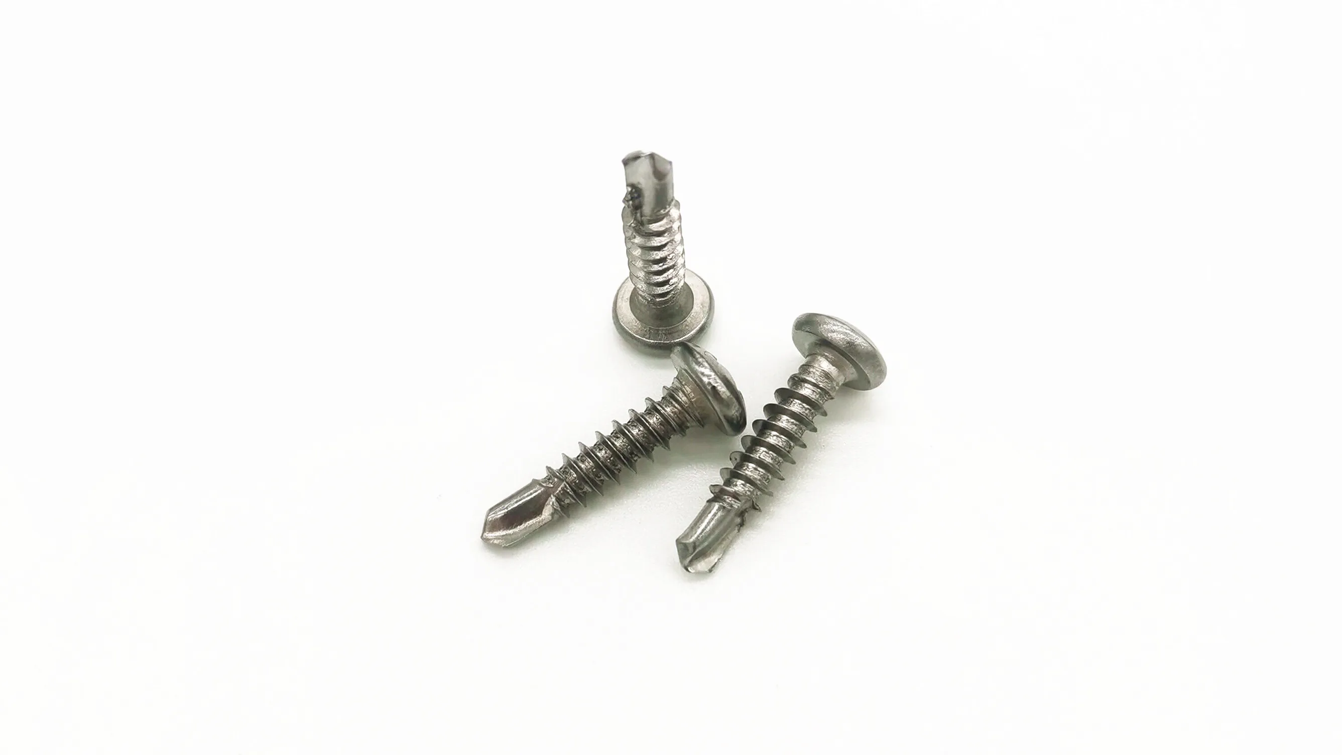 Stainless Steel  Custom Building Material  Origin Place Model Industry Length Machinery  ss410 pan head self drilling screw