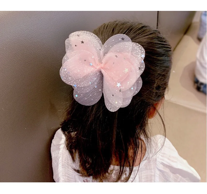 
whole sale kids fashion hair accessories bowknot hair clip for girls SH023 