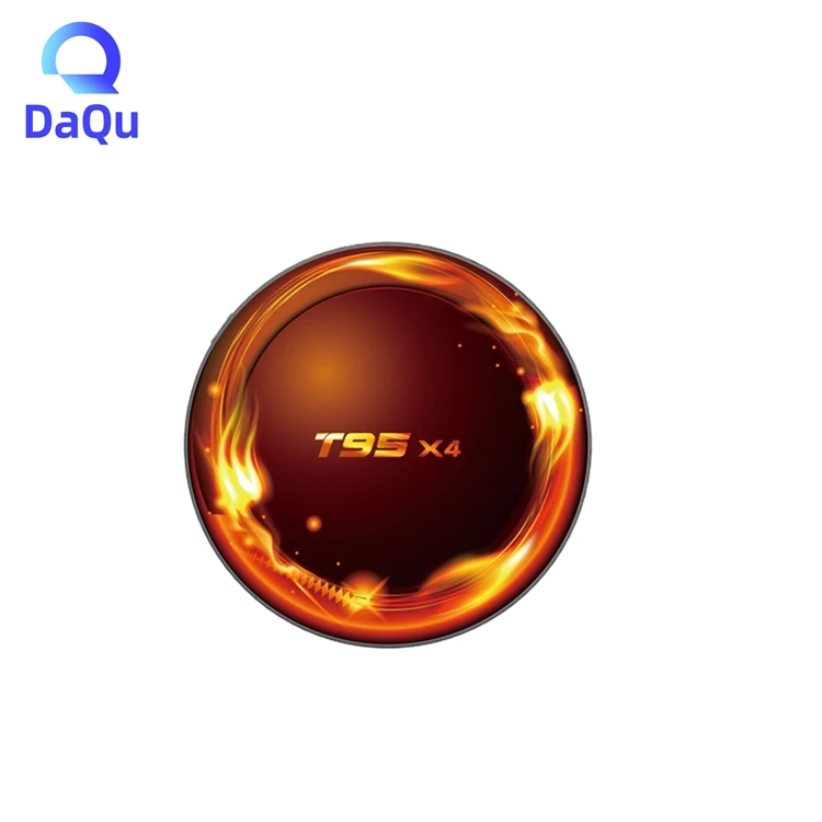 Новейший T95X4 четырехъядерный процессор Amlogic S905X4 чип Android 11 ТВ-приставка 2,4 г 5,8 Г двойной Wi-Fi 4 ГБ ОЗУ 32 ГБ 64 ГБ ROM 100 м Lan порт приставка