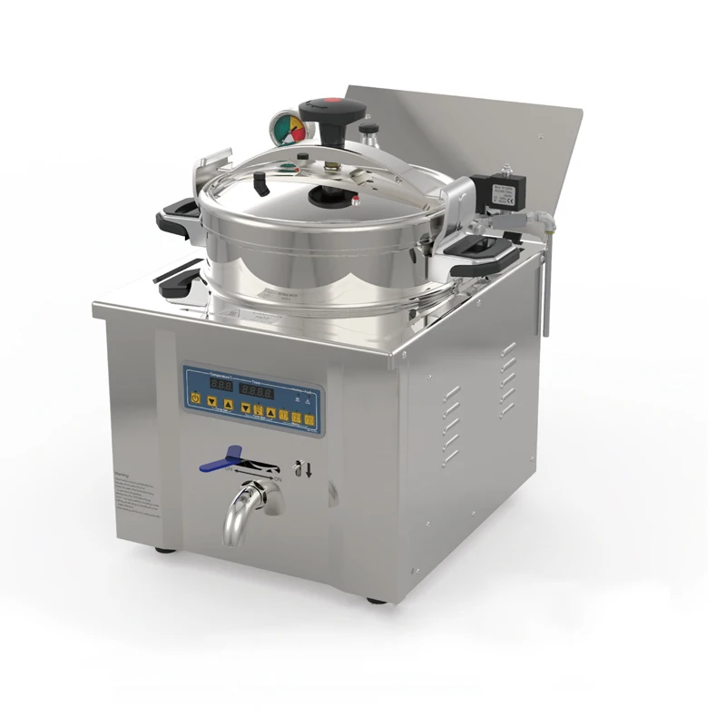 MDXZ-22 курица столешница масло 22l давления для жареной курицы хенни пенни электрическое давление фритюрница с двумя