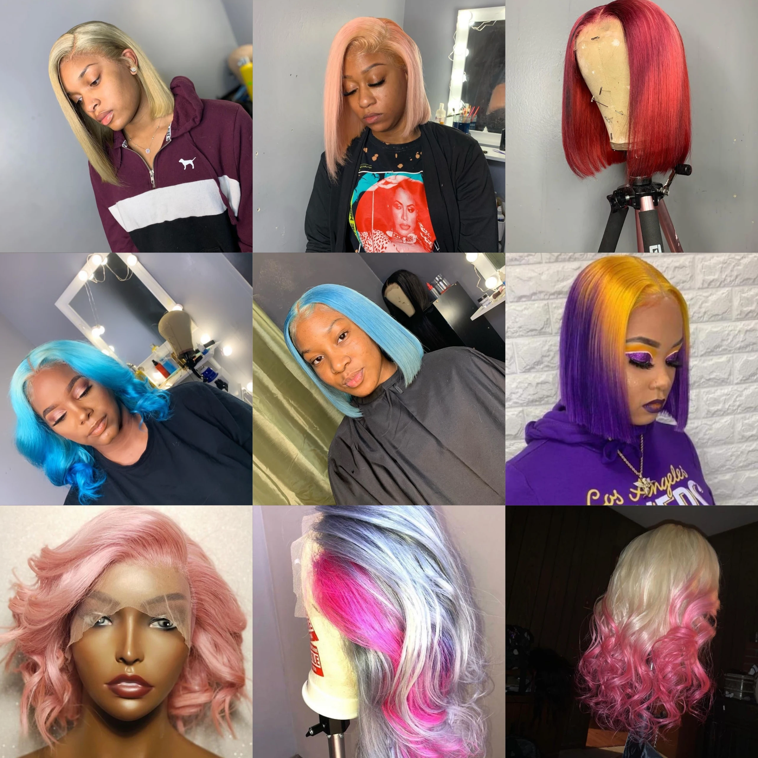 cheap human hair short bob lace front wig bobo, tina turner human hair wig vendor ,  wunder wig  bob long wig costume