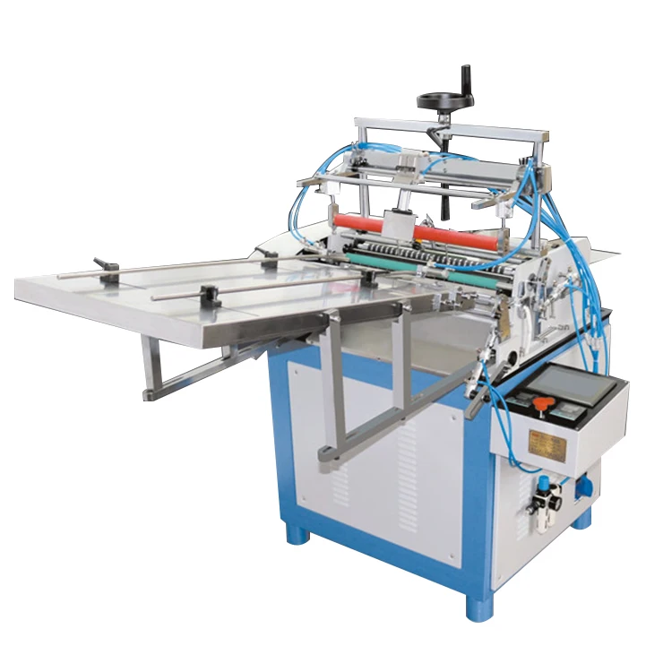 YTK-650 hot sale  Automatic labeling machine for wall calendar or tea cans, paper tubes, plastic glass round bottles