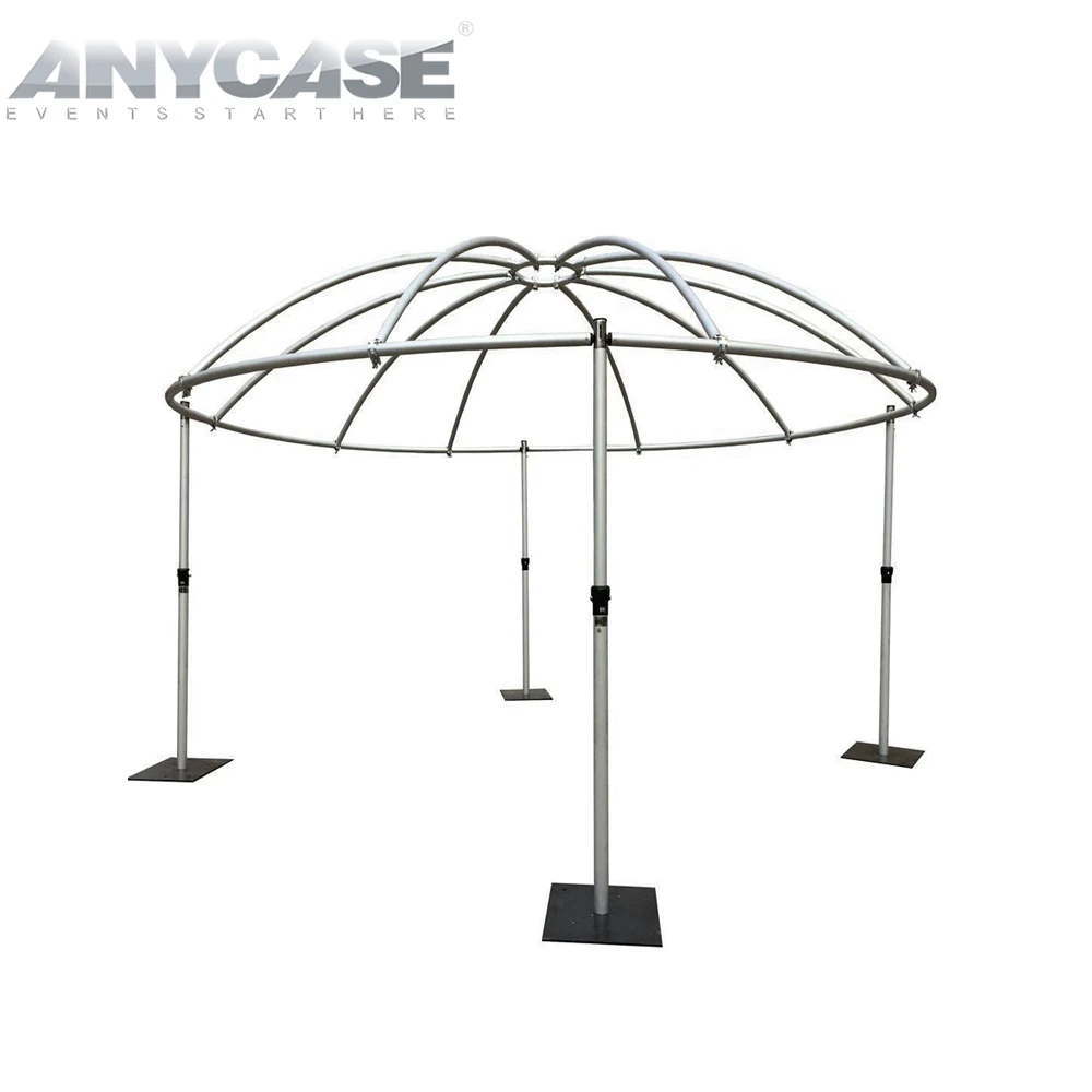 Wedding Roof Canopy Pipe Round 10ft Indian wedding decoration adjustable height curved pipe and drapes for events