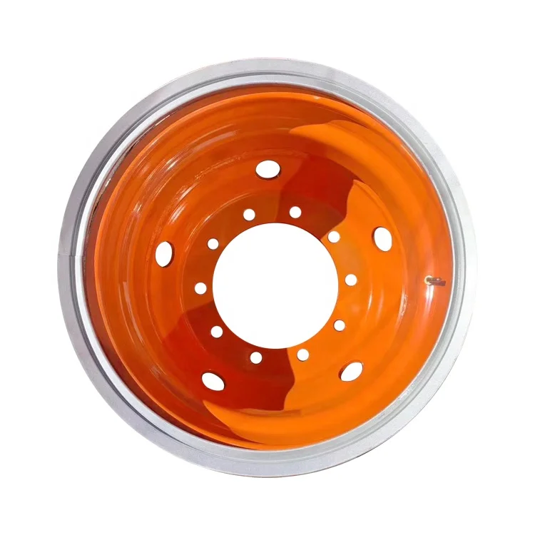 Universal 22.5X13.00 trailer parts steel wheels rims with Tyre 1200R20