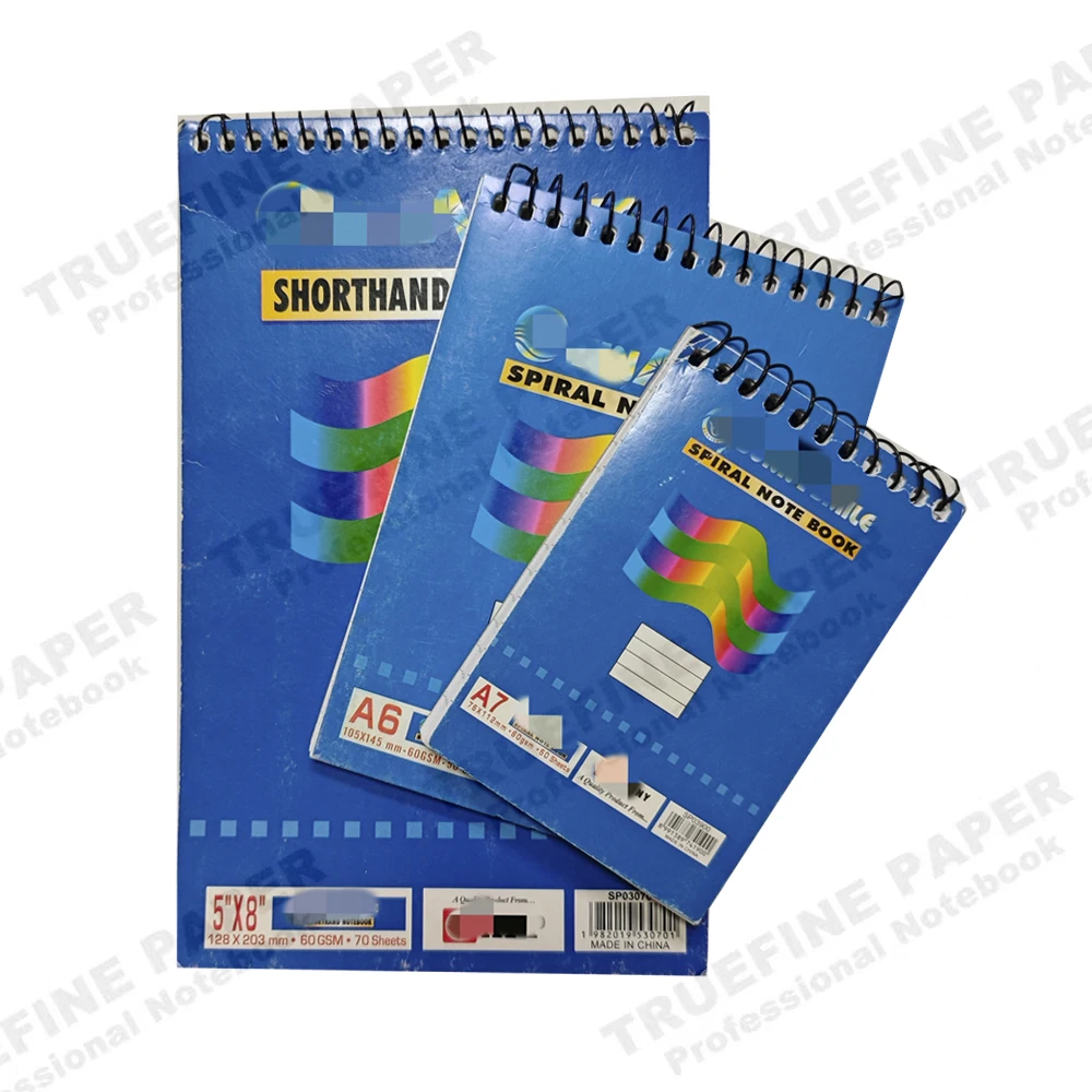 Best Selling Items Office Stationery Spiral Notebook 5*8' 70 Sheets A6 Spiral Notebook New Product Ideas 2025