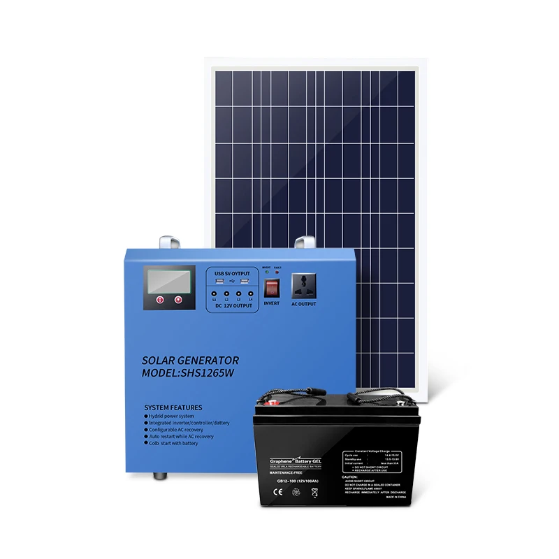 Whole house 400W solar panels for home system power/mini portable system