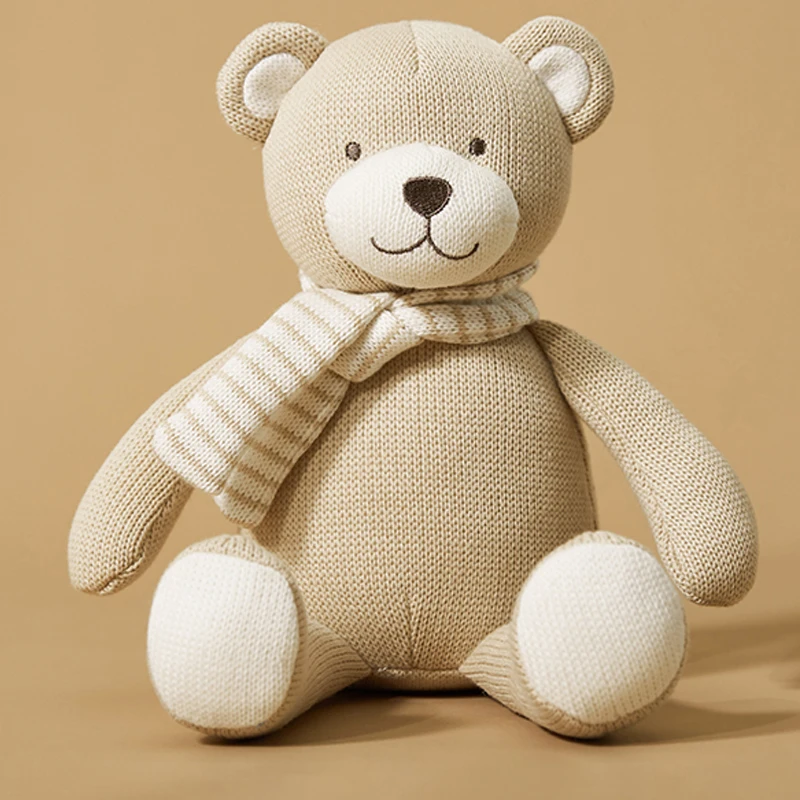 2022 New Design Products Super Cute Customize Good Quality Crochet Knitted Doll Baby Learning Toys